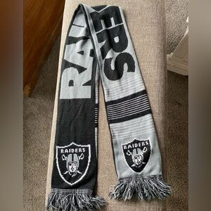 Raiders NFL Scarf Double Sided